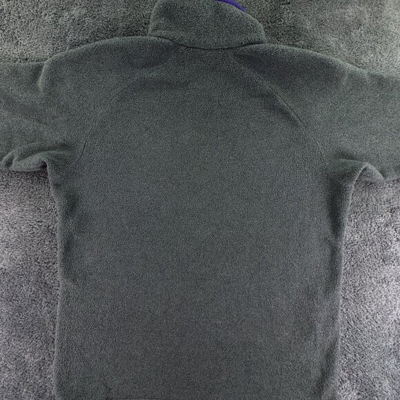 Patagonia Men’s Small Gray Purple Orange Jacket Fleece Full Zip W/ Pockets Adult - Picture 14 of 16